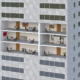 Bürohaus 3D Grafik Ausschnitt